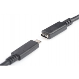 Digitus USB Type-C extension cable, Type-C - C | AK-300210-015-S
