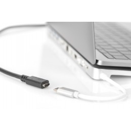 Digitus USB Type-C extension cable, Type-C - C | AK-300210-015-S