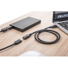 Digitus USB Type-C extension cable, Type-C - C | AK-300210-015-S