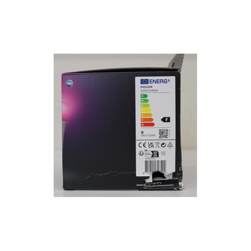 SALE OUT. Philips Hue Hue WCA 6.5W A60 E27, 4pcs pack | E27 | 6.5 W | RGBW 2000-6500K | Bluetooth and Zigbee | DAMAGED PACKAGING