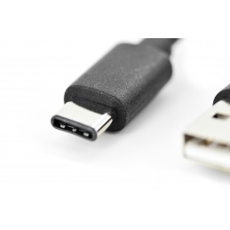 Digitus USB Type-C connection cable, Type USB-A to USB-C | AK-300154-018-S