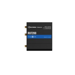 Teltonika LTE Cat 4 Router | RUT200 | 802.11n | 10/100 Mbit/s | Ethernet LAN (RJ-45) ports 2 | Mesh Support No | MU-MiMO No | No