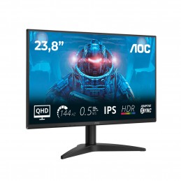 AOC | Q24B36X | 24 " | IPS | QHD | 16:9 | 144 Hz | 4 ms | 2560 x 1440 pixels | 300 cd/m | HDMI ports quantity 1 | Black