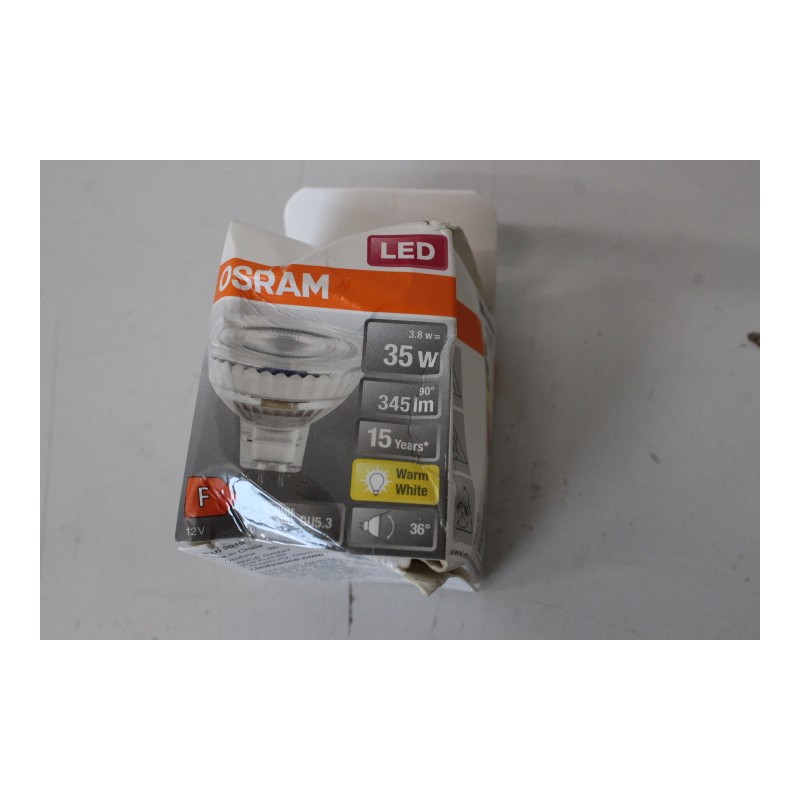 SALE OUT. Osram Parathom Reflector LED | GU5.3 | 3.8 W | Warm White | DAMAGED PACKAGING