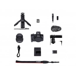 Canon | EOS R50 + RF-S 18-45mm CREATOR KIT (SIP) | Megapixel 24.2 MP | Image stabilizer | ISO sensitivity (max) 32000 | Display 