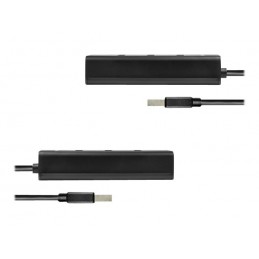 AXAGON HUE-S2BL USB3.0 CHARGING hub
