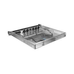 Lanberg Rackmount server chassis ATX 420/10 19"/1U | SC01-4201-10B | Black