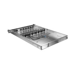 Lanberg Rackmount server chassis E-ATX 650/12 19"/1U | SC01-6501-12B | Black