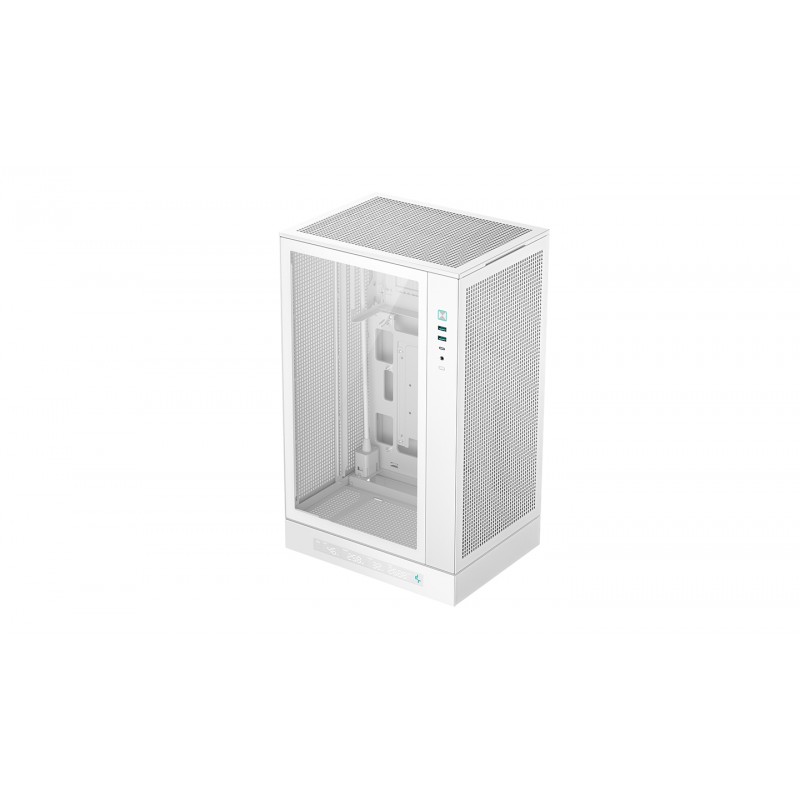 Deepcool Case | CH270 DIGITAL WH | White | Mini Tower | Power supply included No