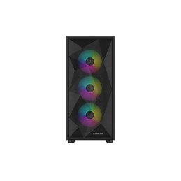Genesis Gaming PC Case | Diaxid 605 ARGB | Black | Midi Tower | Power supply included No