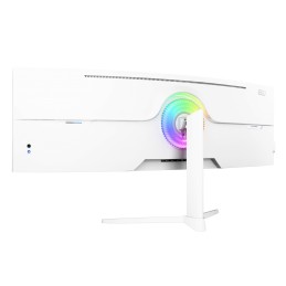 Arozzi Nova | 49 " | VA | 32:9 | 165 Hz | 4 ms | 5120 x 1440 pixels | 350 cd/m | HDMI ports quantity 2 | White