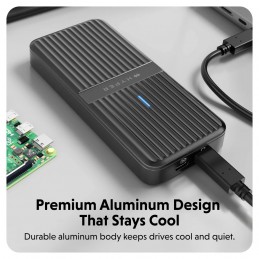 Hyper HyperDrive Next USB4 M.2 PCIe Enclosure | Hyper