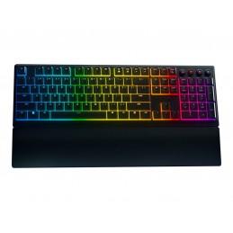 Razer | Gaming Keyboard | Ornata V3 | Gaming keyboard | Wired | RGB LED light | NORD | Black | Numeric keypad | Razer Mecha-Memb