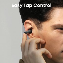 Anker Soundcore Open-Ear Clip-On Earbuds with Adaptive Comfort | AeroClip | Built-in microphone | Bluetooth | Black