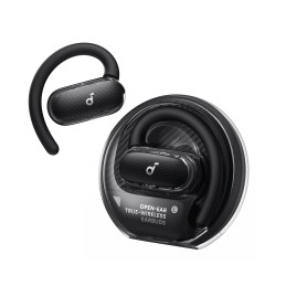 Anker Soundcore Open-Ear Headphones, Comfortable Fit, Clear Sound, Lidless Case | V40i | Built-in microphone | Bluetooth | Black