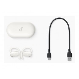 Anker Soundcore True Wireless Earphones | V20i | Bluetooth | Open ear | Microphone | White | Wireless