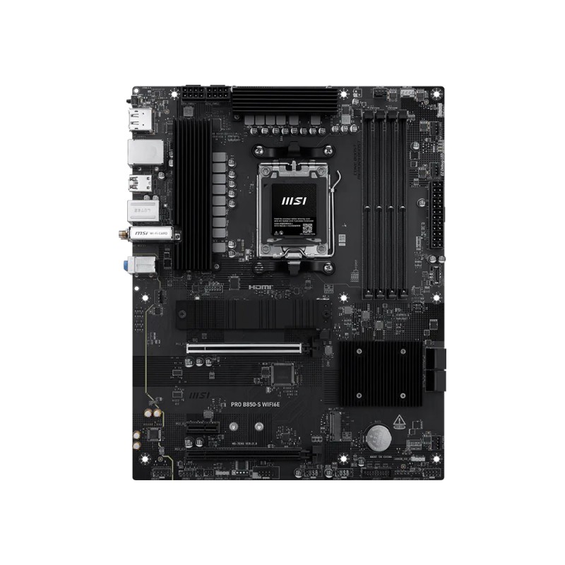MSI Processor family AMD | Processor socket AM5 | Supported hard disk drive interfaces SATA, M.2