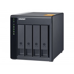 QNAP High-performance Desktop SATA 6Gbps JBOD Storage Enclosure | TL-D400S | Black
