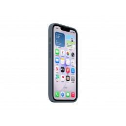 Apple iPhone 17e Silicone Case with MagSafe Anchor Blue | Apple