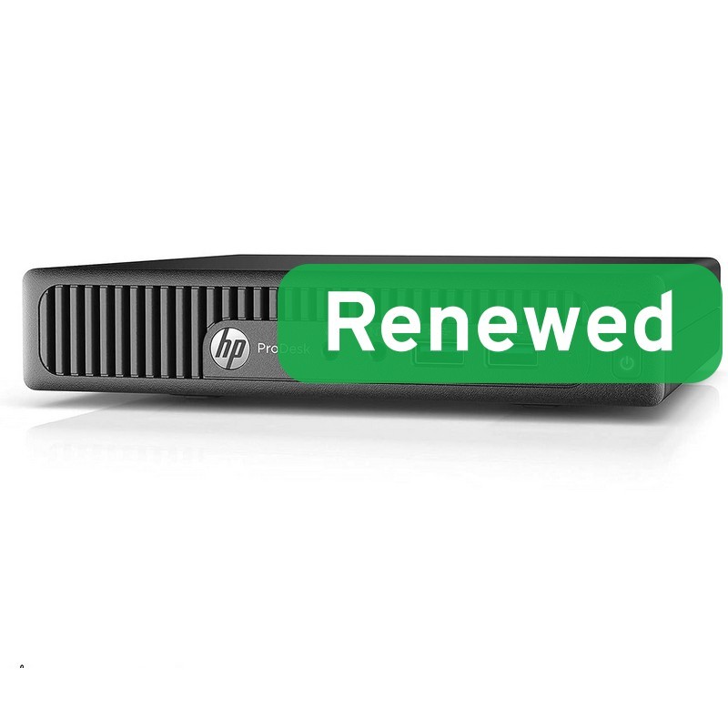 HP Renewed Grade B | ProDesk 400 G2 DM | Intel Core i3 | i3 6100T | 8 GB | SSD | 128 GB | Intel HD Graphics 530 | Windows 11 Hom