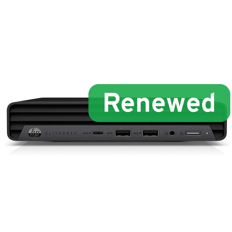 HP Renewed Grade B | EliteDesk 800 G6 | Intel Core i5 | i5-10500T | 8 GB | SSD | 256 GB | Intel UHD Graphics 630 | Windows 11 Pr