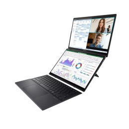 Asus Zenbook Duo UX8406CA-QL358X | Inkwell Gray | 14 " | OLED | Touchscreen | FHD | 1920 x 1200 pixels | 60 Hz | Glossy | Intel 