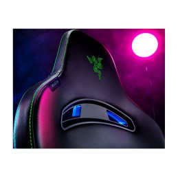 Razer Ergonomic Gaming Chair Enki X EPU Synthetic Leather Steel High density Polyurethane Moulded Foam | Black/Green