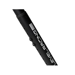 Next Level Racing Floor stand | Round Tube Freestanding Single Monitor Stand | Up to 3x43 " | Height adjustment, Tilt | Maximum 