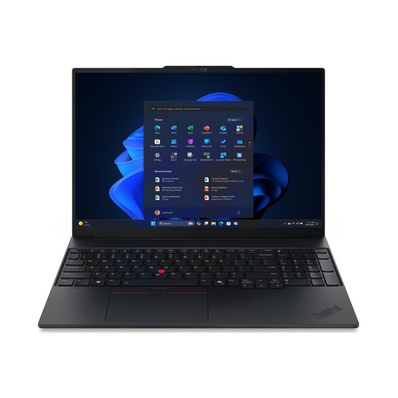 Lenovo ThinkPad E16 G3 Intel | Black | 16 " | IPS | WUXGA | 1920 x 1200 pixels | Anti-glare | Intel Core Ultra 5 | 226V | 16 GB 