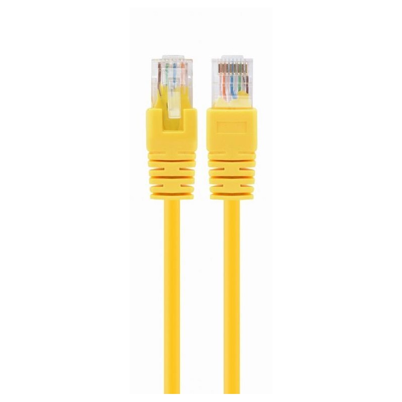 PATCH CABLE CAT5E UTP 5M/YELLOW PP12-5M/Y GEMBIRD