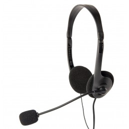 HEADSET STEREO/BLACK MHS-123 GEMBIRD