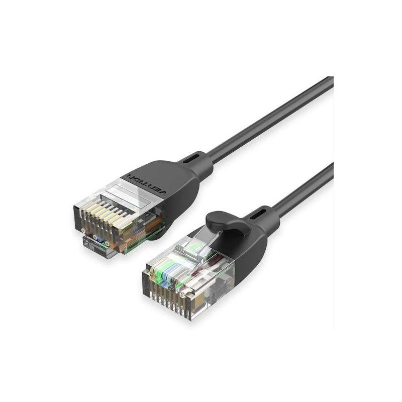 PATCH CABLE CAT.6A UTP/5M BLACK IBIBJ VENTION