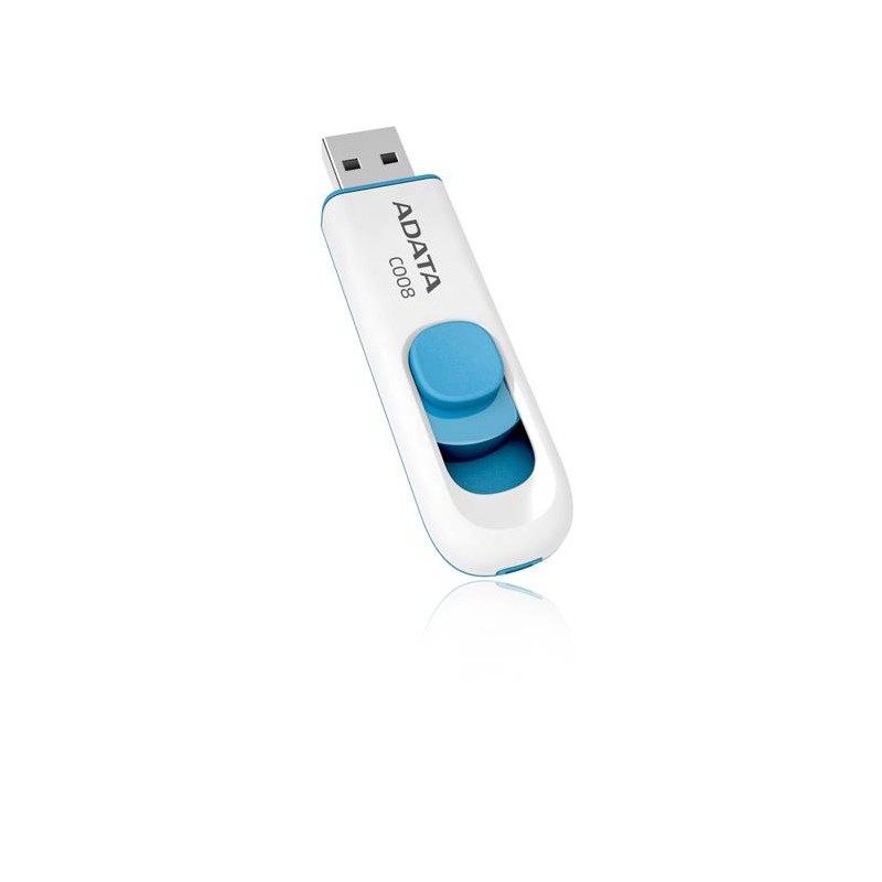MEMORY DRIVE FLASH USB2 32GB/WH/BLUE AC008-32G-RWE A-DATA
