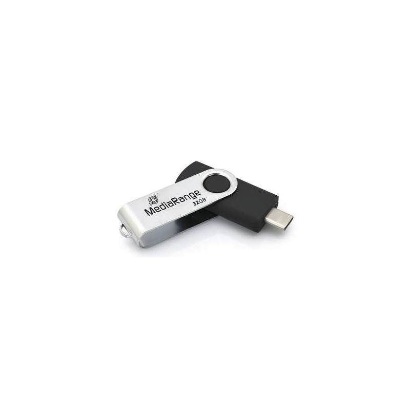 MEMORY DRIVE FLASH USB-C 32GB/MR1952 MEDIARANGE