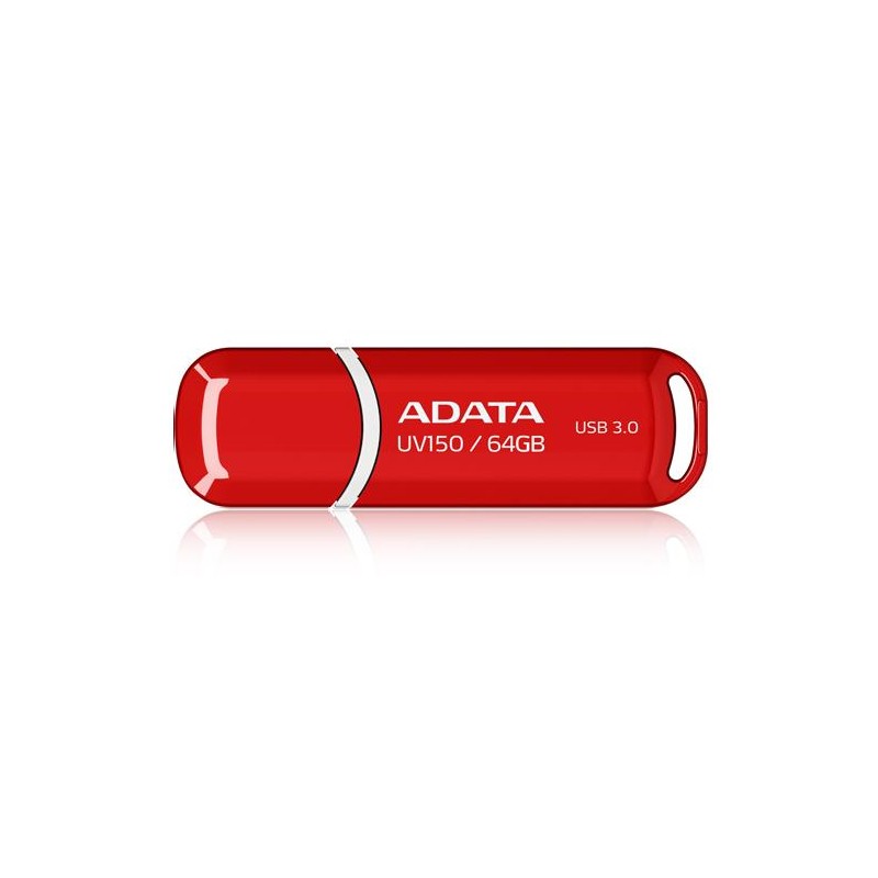MEMORY DRIVE FLASH USB3.1 64GB/RED AUV150-64G-RRD ADATA