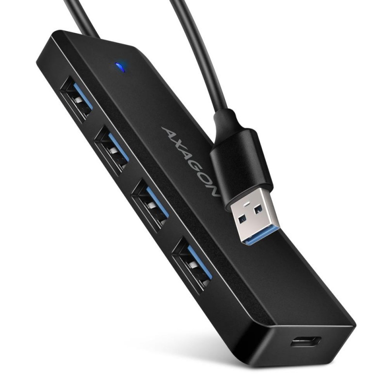 I/O HUB USB TRAVEL/0.19M HUE-C1A AXAGON
