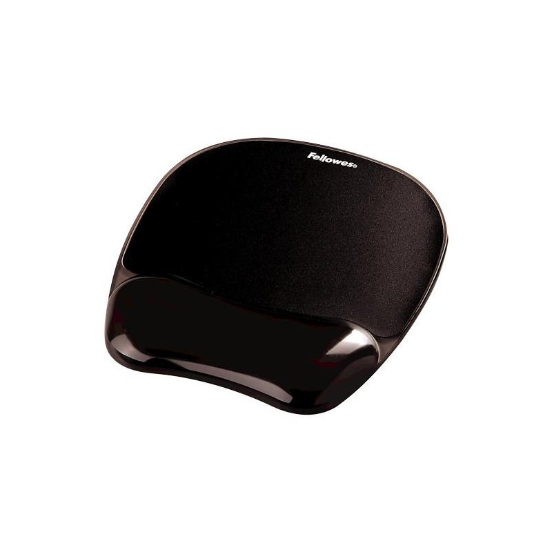 MOUSE PAD CRYSTAL GEL/BLACK 9112101 FELLOWES