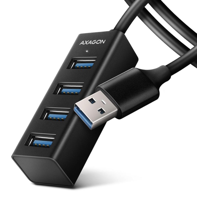 I/O HUB USB3.2 4PORT MINI/1.2M HUE-M1AL AXAGON