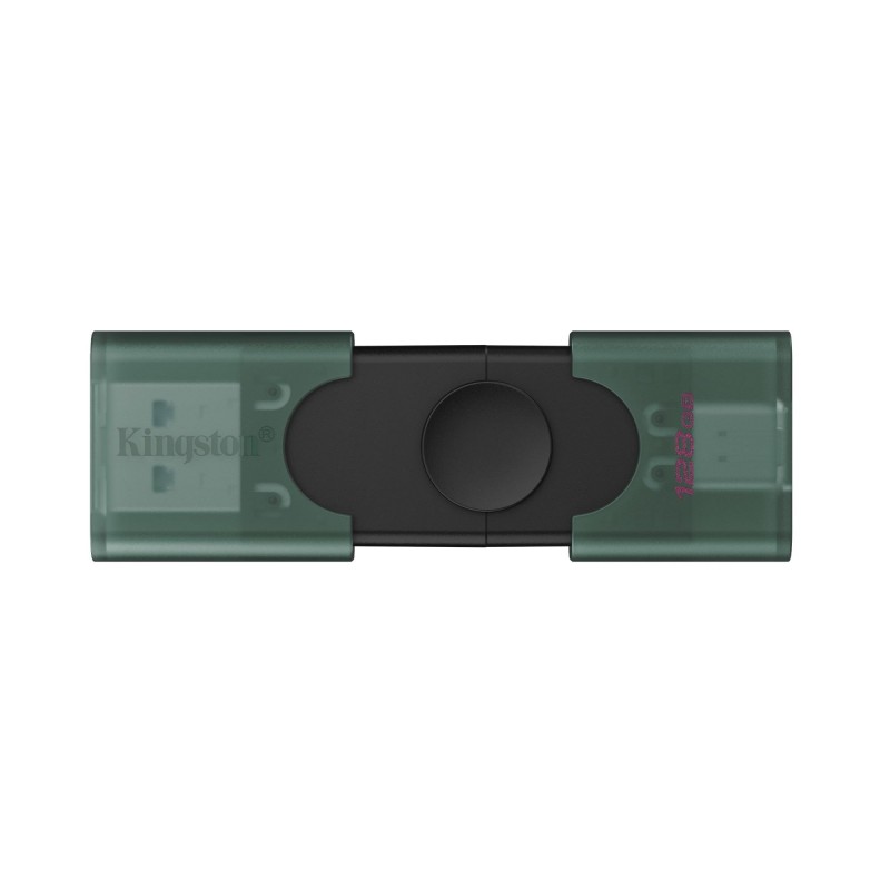 MEMORY DRIVE FLASH USB3.2/128G DUO DTDEG2/128GB KINGSTON