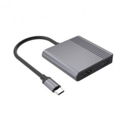 I/O ADAPTER USB-C TO HDMI/USB3/3IN1 A-CM-COMBO3-04 GEMBIRD