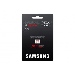 Samsung P9 Express | MicroSD Card | 256 GB | microSDXC | Flash memory class U3, V30, A1
