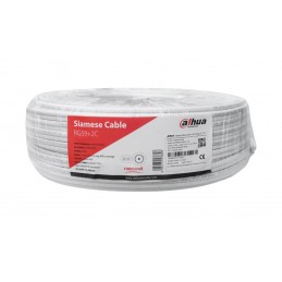 CABLE RG59 COAX+PWR 100M WHITE/PFM941I-RG59N/21-100-W DAHUA