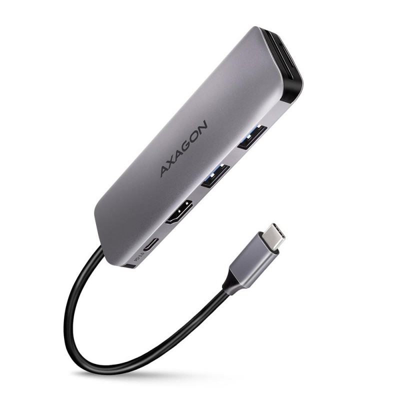 I/O HUB USB3.2 5IN1/0.2M HMC-5 AXAGON