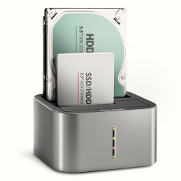 SSD ACC DOCK STATION USB-C/2.5"/3.5" SATA ADSA-DC AXAGON