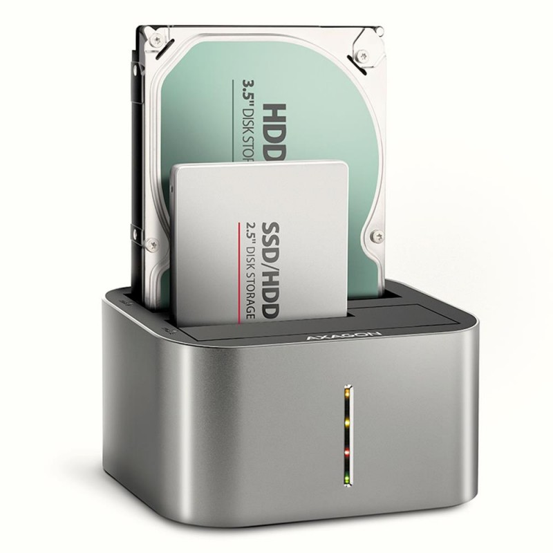SSD ACC DOCK STATION USB-C/2.5"/3.5" SATA ADSA-DC AXAGON