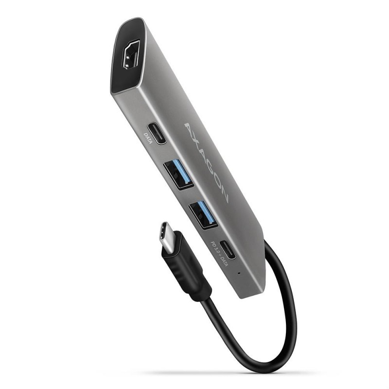 I/O HUB USB-C 5IN1/0.2M HMC-5G2 AXAGON