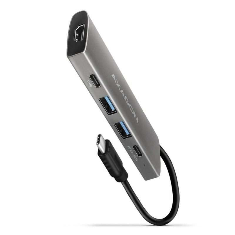 I/O HUB USB-C 5IN1/0.13M HMC-5G21 AXAGON
