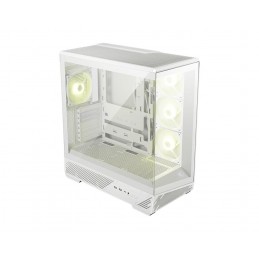 Case|MSI|ATX/micro ATX/Mini-ITX|White/Transparent|Midi Tower|MAG PANO 130R PZ WHITE|MAGPANO130RPZWHITE