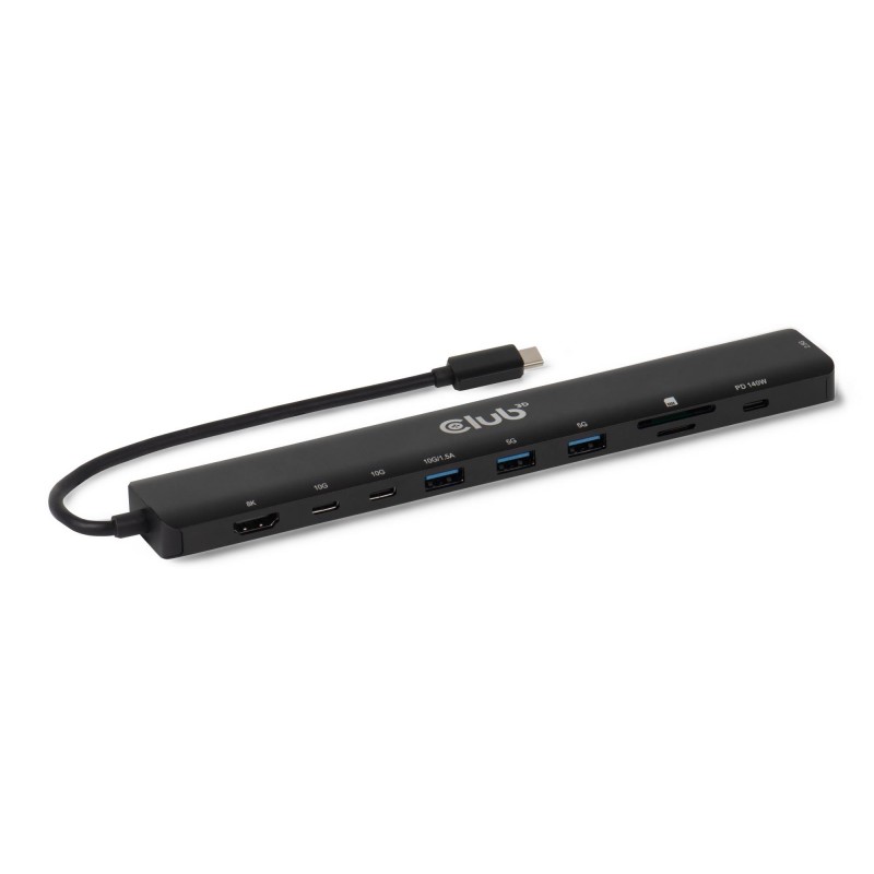 NB ACC DOCKING STATION 10IN1/USB-C 140W CSV-2550 CLUB3D