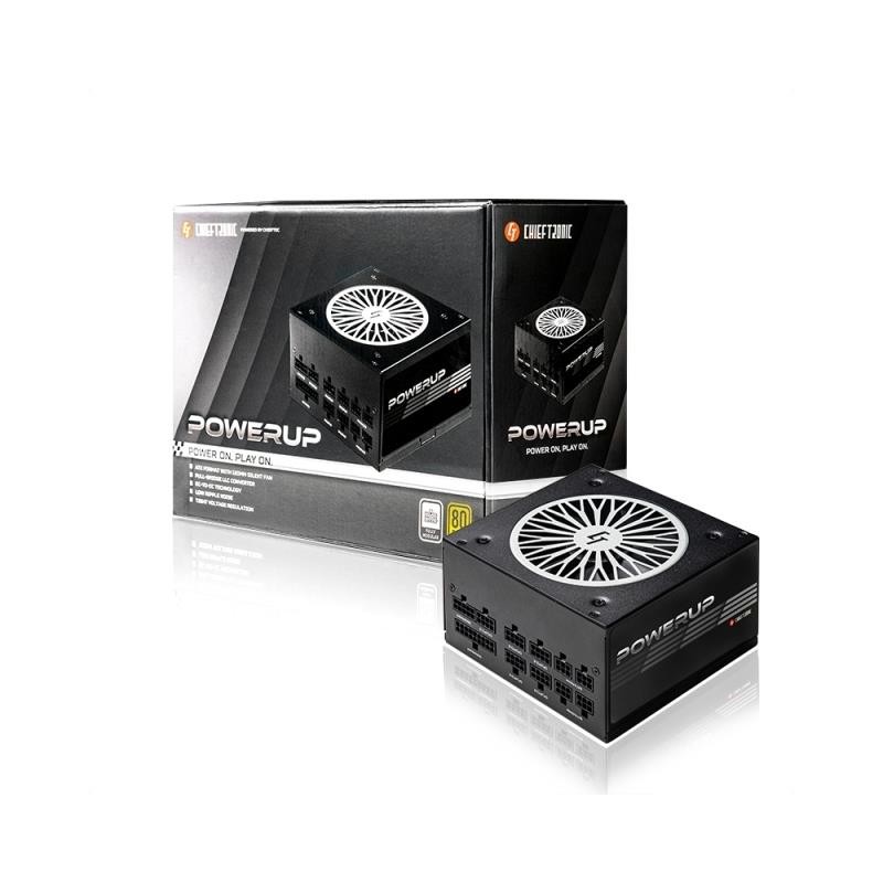Power Supply|CHIEFTEC|650 Watts|Efficiency 80 PLUS GOLD|PFC Active|GPX-650FC